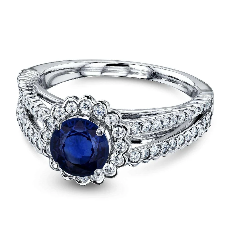 Best Jewelry Sale Prices – Limited-Time Offer Sapphire and Diamond Split Shank Halo Engagement Ring Best Jewelry Sale Prices – Limited-Time Offer Sapphire and Diamond Split Shank Halo Engagement Ring