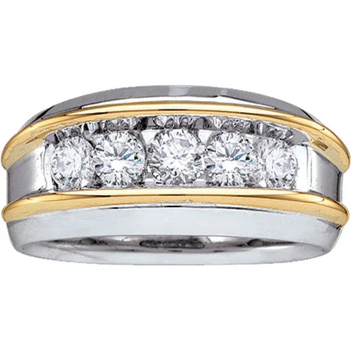 Jewelry Clearance Sale – Final Reductions Signature 2 CTW Diamond Wedding Ring in 14KT White and Yellow Gold Jewelry Clearance Sale – Final Reductions Signature 2 CTW Diamond Wedding Ring in 14KT White and Yellow Gold