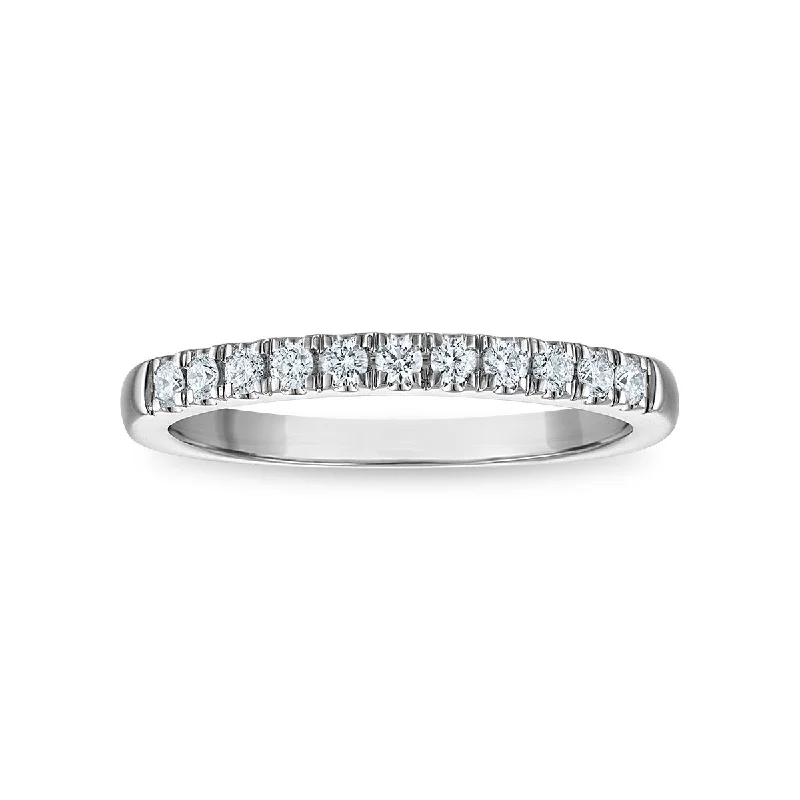 Bestselling Jewelry At Special Promotional Rates Signature EcoLove 1/4 CTW Lab Grown Diamond Anniversary Ring in 14KT White Gold Bestselling Jewelry At Special Promotional Rates Signature EcoLove 1/4 CTW Lab Grown Diamond Anniversary Ring in 14KT White Gold