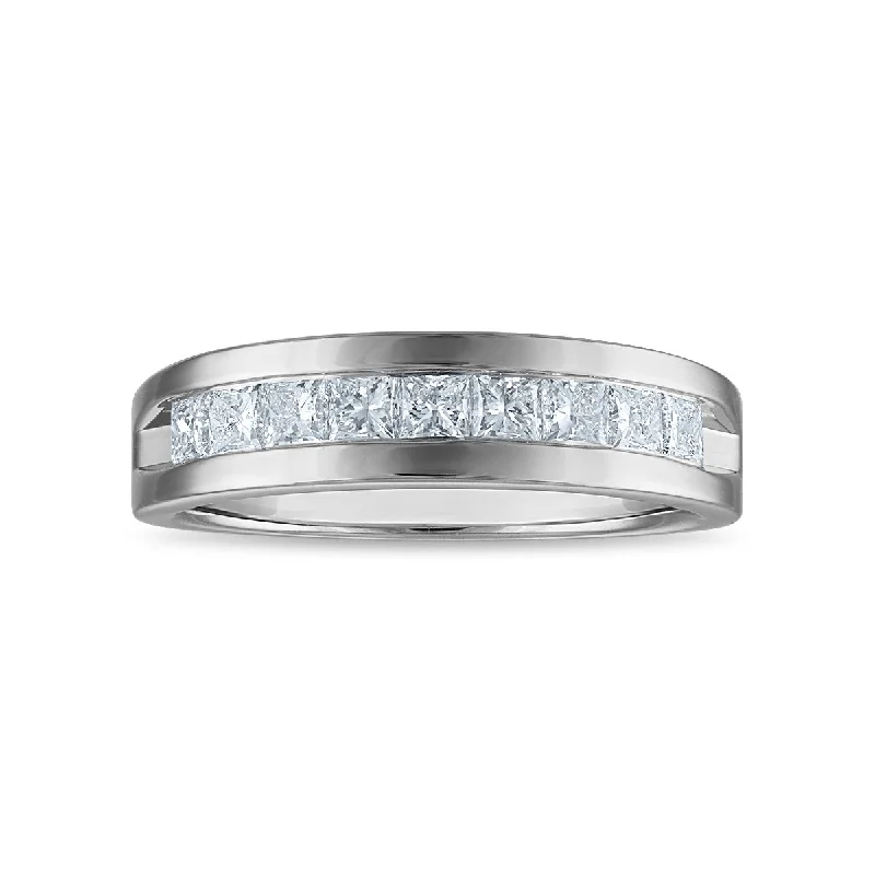Upgrade Your Jewelry Collection For Less Signature EcoLove 1 CTW Lab Grown Diamond Wedding Ring in 14KT White Gold Upgrade Your Jewelry Collection For Less Signature EcoLove 1 CTW Lab Grown Diamond Wedding Ring in 14KT White Gold