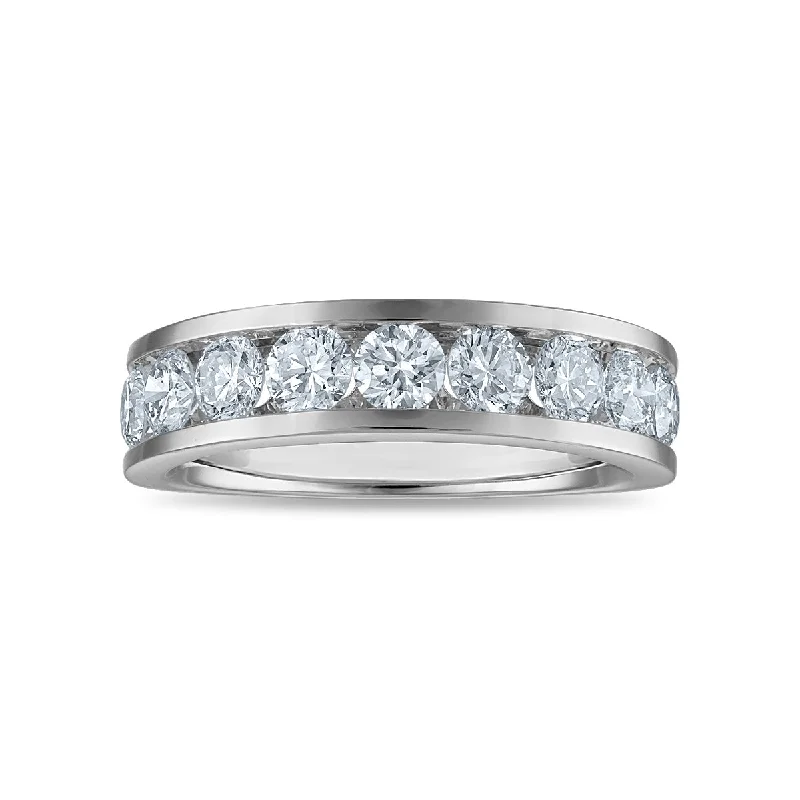 Signature EcoLove 2 CTW Lab Grown Diamond Wedding Ring in 14KT White Gold