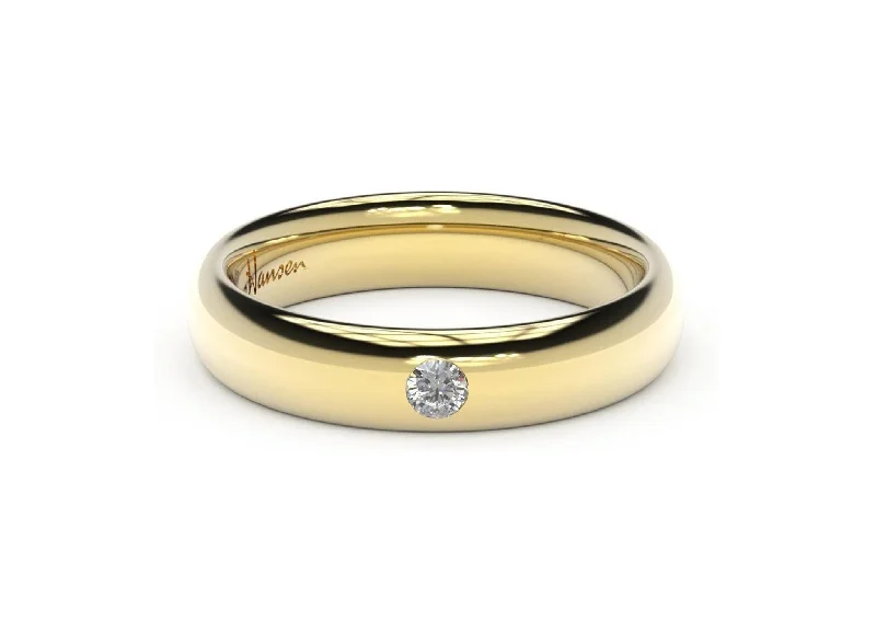 Accessorize For Less – Luxury Jewelry At Affordable Prices Sleek Engagement Ring, Yellow Gold