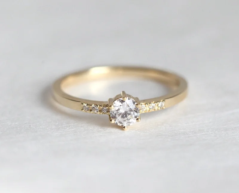 Sparkle On A Budget – Fine Jewelry For Less Uma Solitaire Diamond Engagement Ring