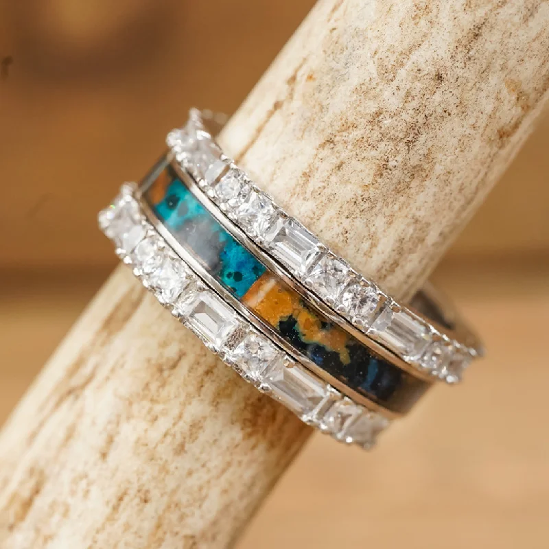 The Perfect Jewelry Piece At The Perfect Price The Patina Baguette Stacker Set