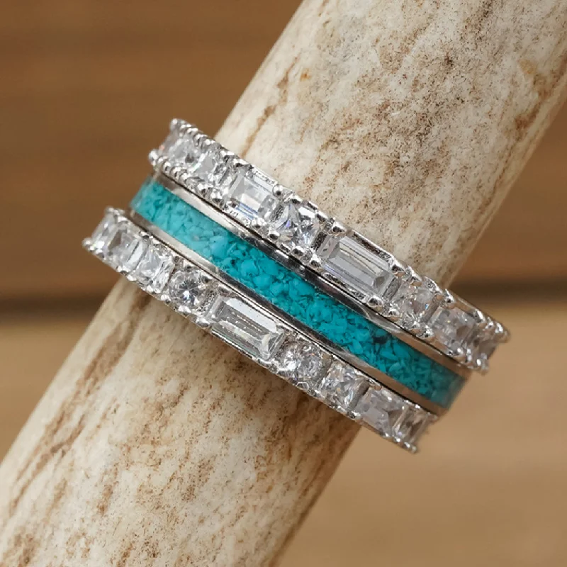 The Ultimate Jewelry Sale – Shop Premium Styles The Sierra Baguette Stacker Set