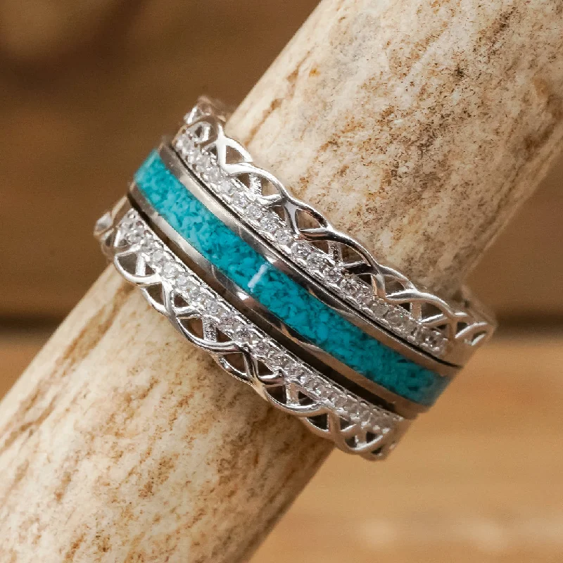 High-End Sparkle, Low-End Prices – Jewelry Sale Live The Sierra & Lace Stacker Set High-End Sparkle, Low-End Prices – Jewelry Sale Live The Sierra & Lace Stacker Set