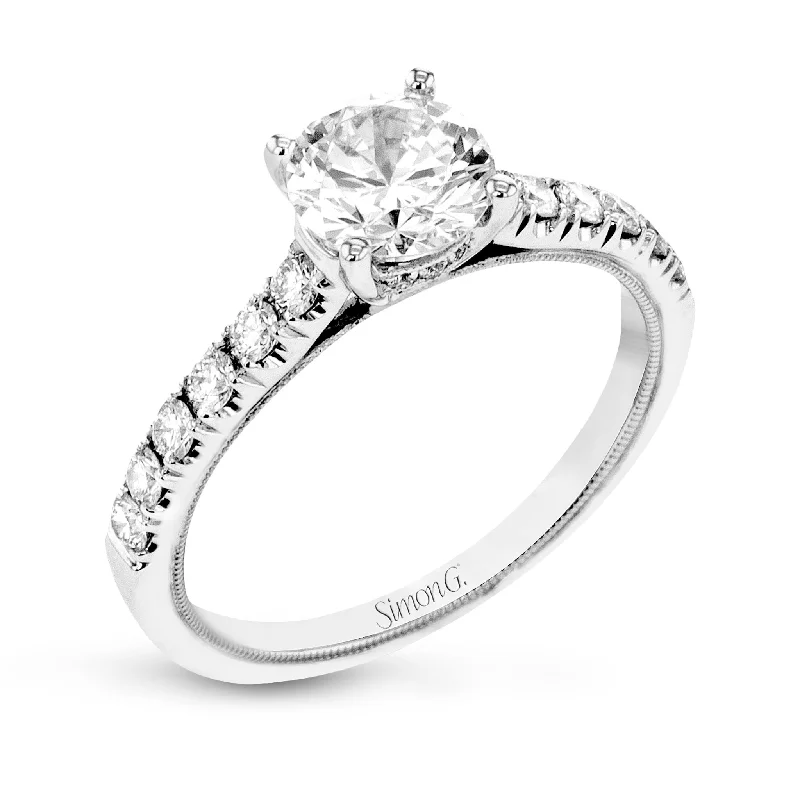 Last Chance To Shop High-End Jewelry At Markdown Prices Round-Cut Engagement Ring In 18k Gold With Diamonds Last Chance To Shop High-End Jewelry At Markdown Prices Round-Cut Engagement Ring In 18k Gold With Diamonds