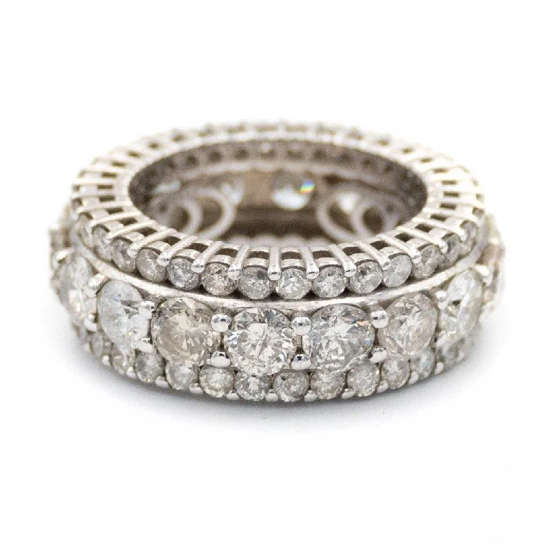 The Biggest Jewelry Sale Of The Year Is Here Triple Diamond Row White Gold Ring