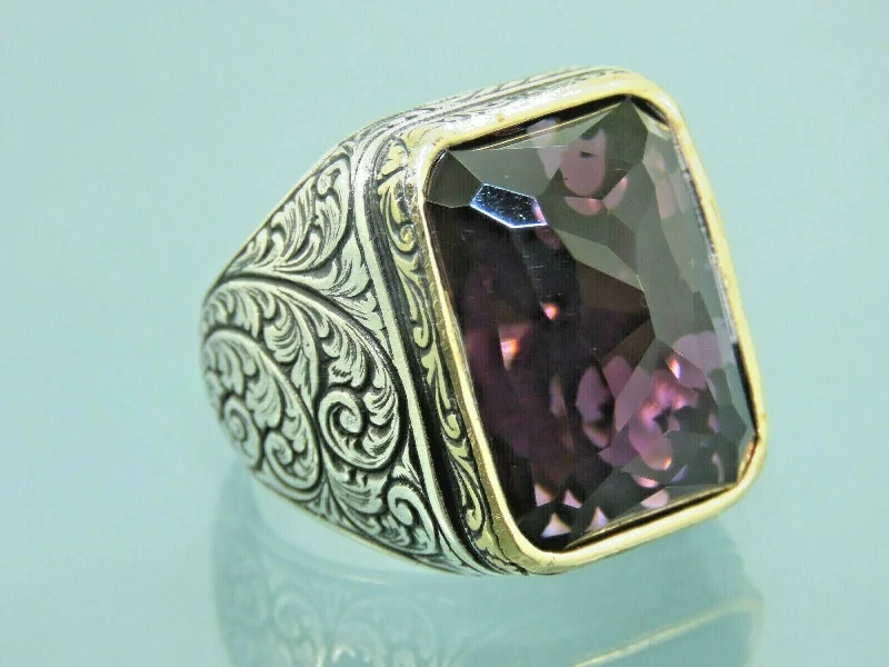 Shine Without Limits – Jewelry Sale Happening Now Turkish Handmade Jewelry 925 Sterling Silver Amethyst Stone Engraved Mens Rings Shine Without Limits – Jewelry Sale Happening Now Turkish Handmade Jewelry 925 Sterling Silver Amethyst Stone Engraved Mens Rings
