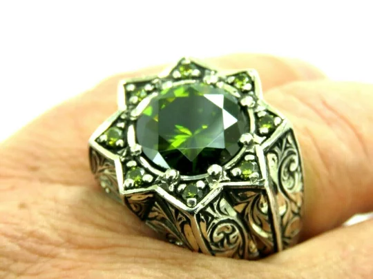 The Ultimate Jewelry Sale – Shop Premium Styles Turkish Handmade Jewelry 925 Sterling Silver Peridot Stone Men's Rings The Ultimate Jewelry Sale – Shop Premium Styles Turkish Handmade Jewelry 925 Sterling Silver Peridot Stone Men's Rings
