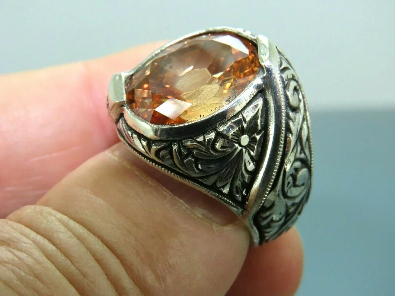 Luxury Jewelry At Unbeatable Discounts Turkish Handmade Jewelry 925 Sterling Silver Quartz Stone Engraved Mens Rings Luxury Jewelry At Unbeatable Discounts Turkish Handmade Jewelry 925 Sterling Silver Quartz Stone Engraved Mens Rings