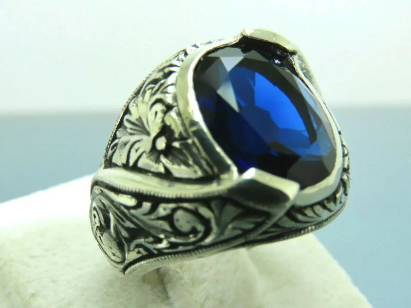 Exclusive Jewelry Offers – Shine For Less Turkish Handmade Jewelry 925 Sterling Silver Sapphire Stone Mens Rings Exclusive Jewelry Offers – Shine For Less Turkish Handmade Jewelry 925 Sterling Silver Sapphire Stone Mens Rings
