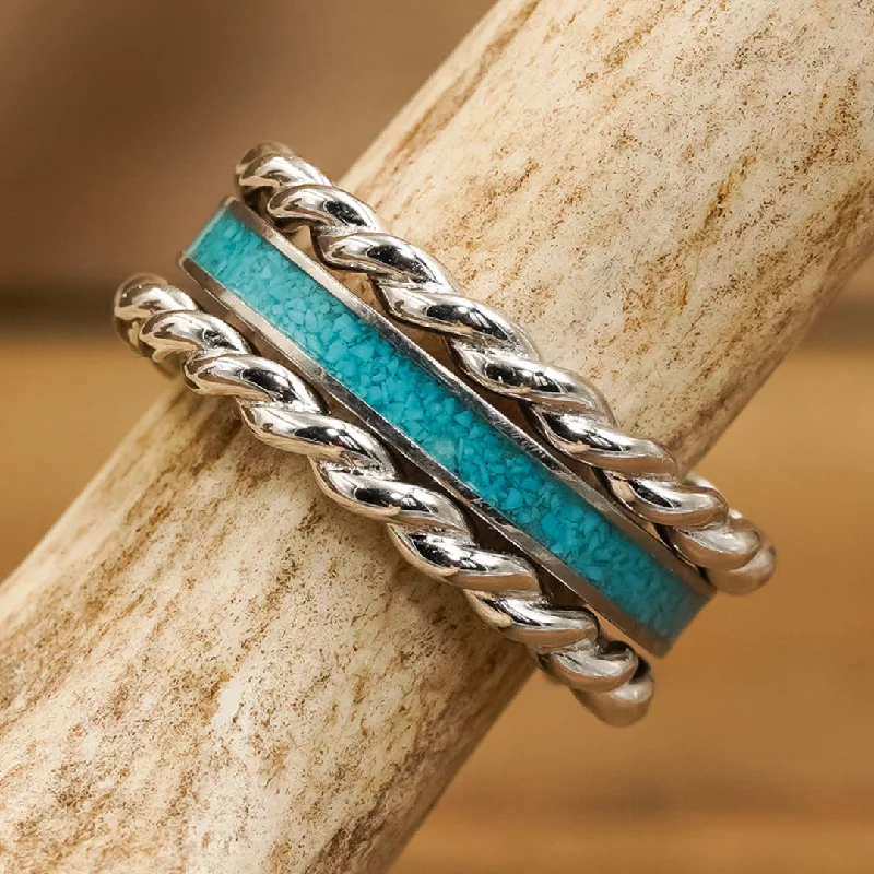 Classic And Modern Jewelry Styles On Sale Twisted Sierra Stacker Set