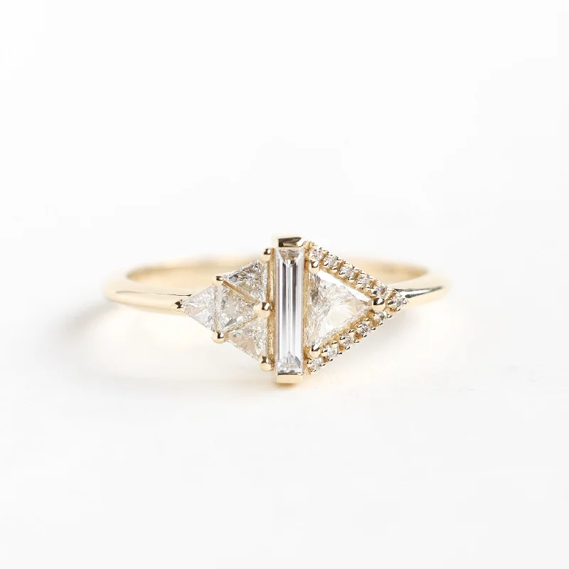 Best Jewelry Sale Prices – Limited-Time Offer Rhombus Diamond Ring