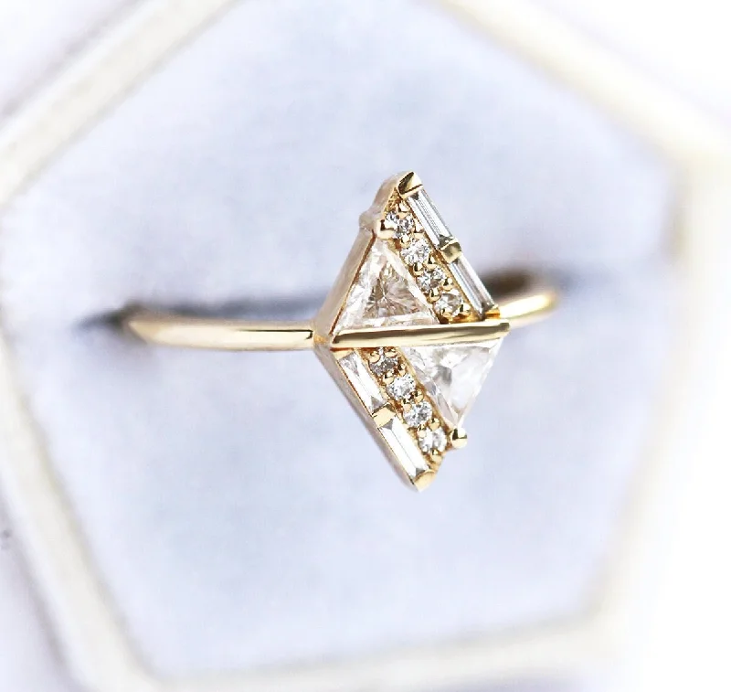 Special Sale On Handcrafted Jewelry – Shop Today Geometric Diamond Ring