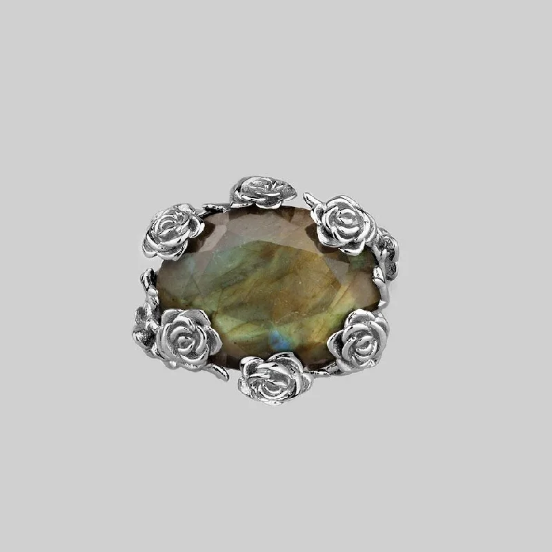 Seasonal Jewelry Clearance – Best Styles At The Lowest Prices UTOPIA. Silver & Labradorite Roses Ring Seasonal Jewelry Clearance – Best Styles At The Lowest Prices UTOPIA. Silver & Labradorite Roses Ring