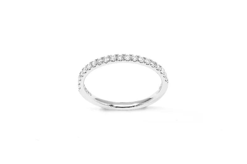 Dazzle With Discounts – Shop Jewelry On Sale Amore The Eternity Classic Half 18K Whitegold Ring w. Diamonds Dazzle With Discounts – Shop Jewelry On Sale Amore The Eternity Classic Half 18K Whitegold Ring w. Diamonds