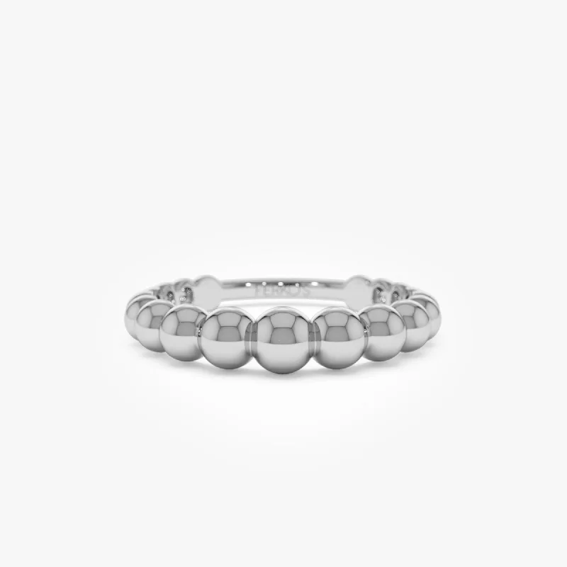 14K White Gold