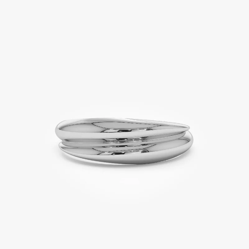 14K White Gold