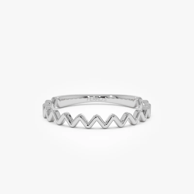 14K White Gold