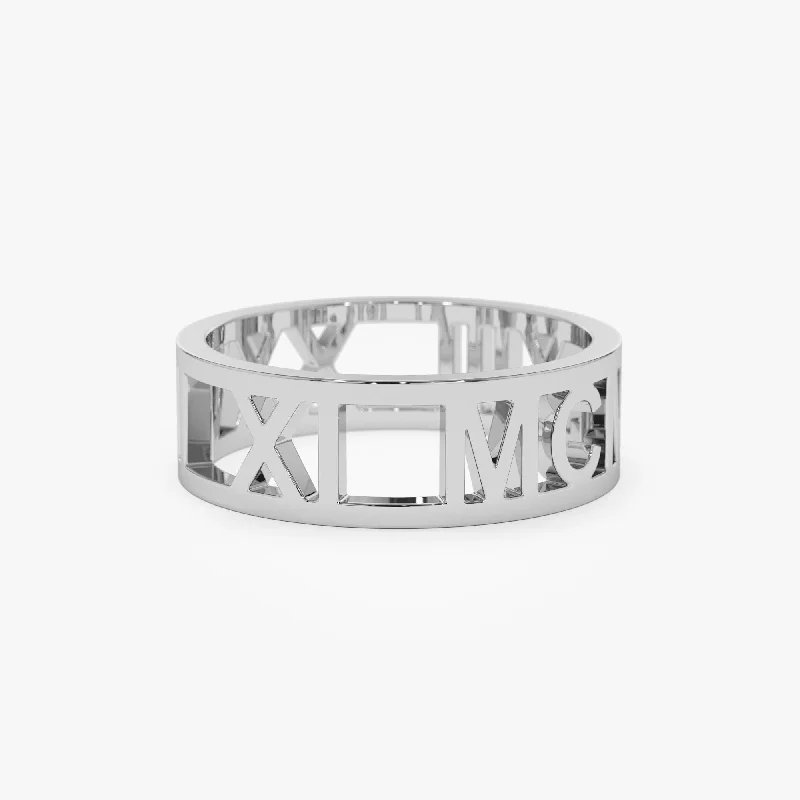 14K White Gold