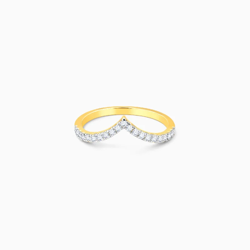 Personalized Jewelry At Special Discount Rates Gold Serene Valley Diamond Ring