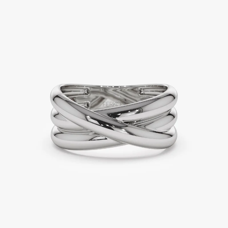 14K White Gold