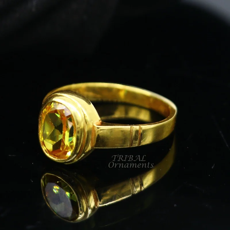 High-Quality Gemstone Jewelry For Special Occasions 22karat yellow gold handmade real genuine yellow citrine stone ring, gorgeous unisex personalized ring, Astro ring astrological ring ring41 High-Quality Gemstone Jewelry For Special Occasions 22karat yellow gold handmade real genuine yellow citrine stone ring, gorgeous unisex personalized ring, Astro ring astrological ring ring41