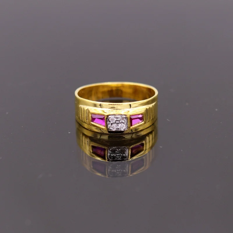 Personalized Jewelry Sale – Unique Pieces At Great Prices 22karat yellow gold handmade unisex ring fabulous band stone jadau jewelry from rajasthan india ring09 Personalized Jewelry Sale – Unique Pieces At Great Prices 22karat yellow gold handmade unisex ring fabulous band stone jadau jewelry from rajasthan india ring09