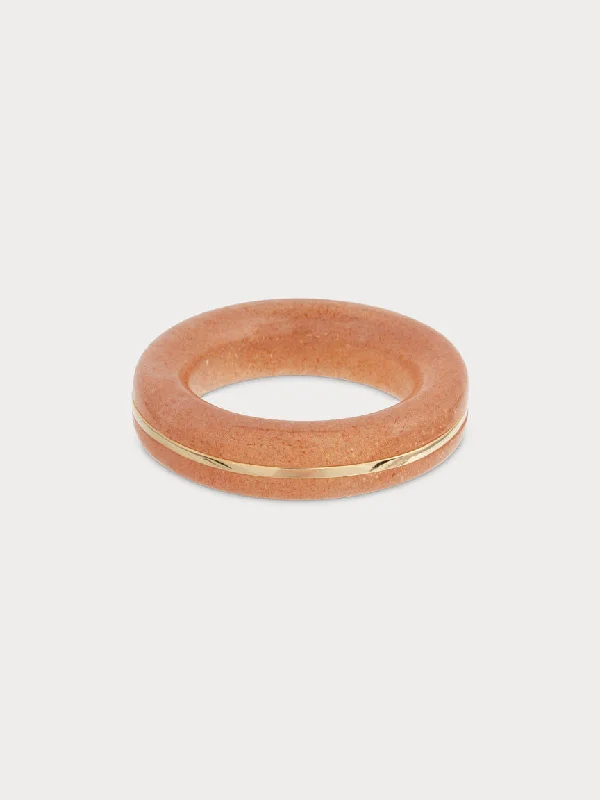 Timeless Jewelry At Special Discount Rates Essential Gem Stacker Ring - Peach Moonstone (Made to Order) Timeless Jewelry At Special Discount Rates Essential Gem Stacker Ring - Peach Moonstone (Made to Order)