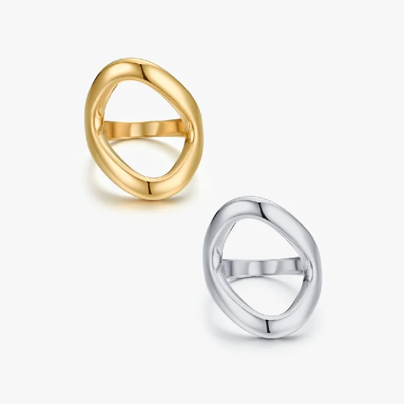 Affordable Glamour – Must-Have Jewelry At Special Rates Chunky Oval Ring