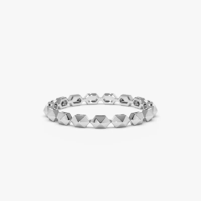 14K White Gold