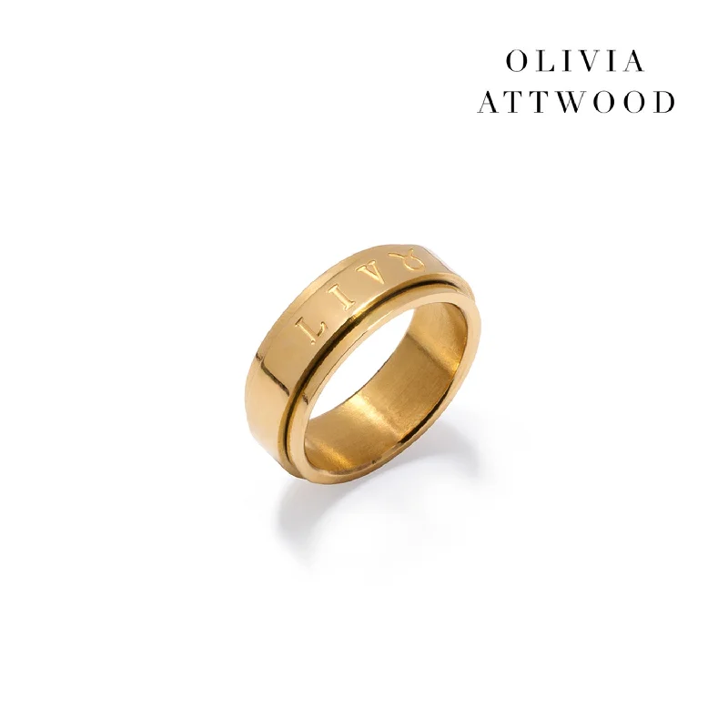 Trending Jewelry Now Available At Exclusive Prices Custom Stamped Name Fidget Ring (Gold) Trending Jewelry Now Available At Exclusive Prices Custom Stamped Name Fidget Ring (Gold)