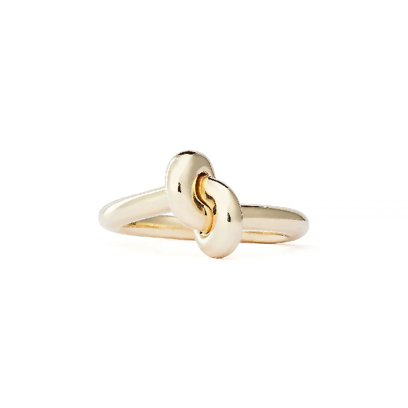 Shop Dazzling Rings, Earrings, And More At Special Discounts Legacy Knot Small (Tight) 18K Gold Ring Shop Dazzling Rings, Earrings, And More At Special Discounts Legacy Knot Small (Tight) 18K Gold Ring