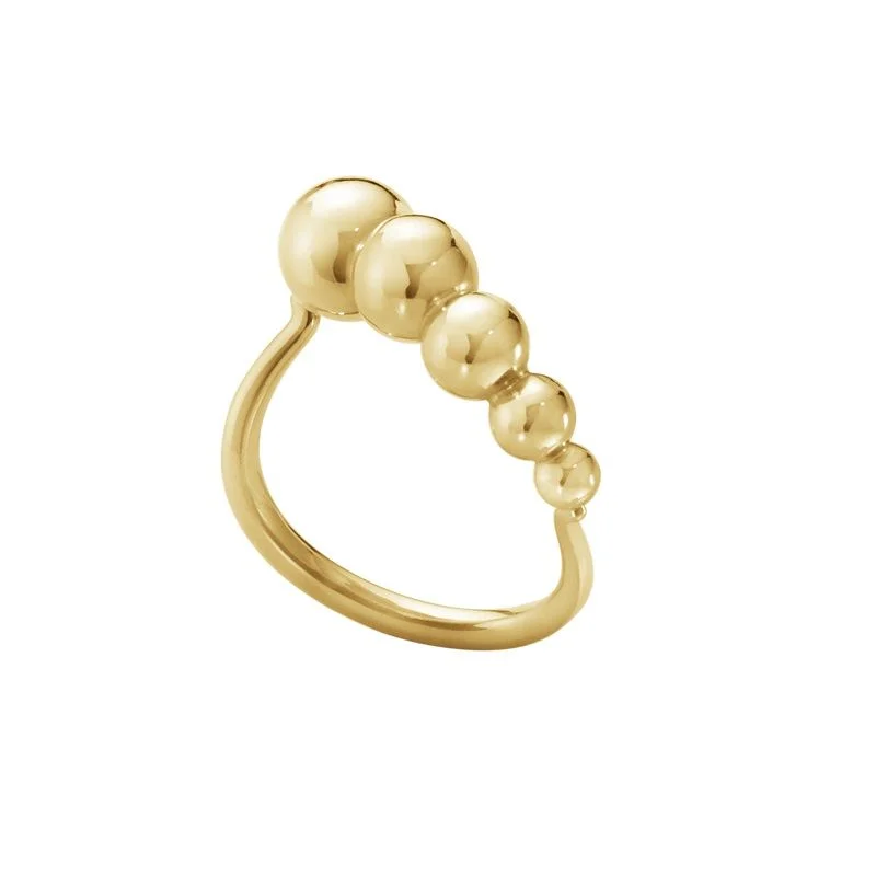 Small Moonlight Grapes 18K Gold Ring