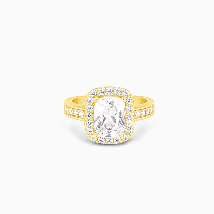 Handmade Pearl Jewelry For Timeless Elegance Golden Classic Solitaire Ring