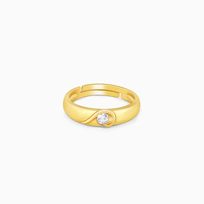 Golden Heart Heroine Ring