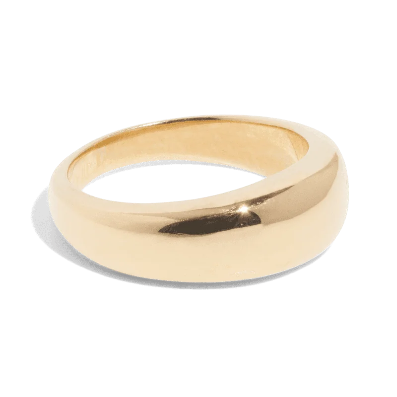 THE HARPER RING - Solid 14k gold