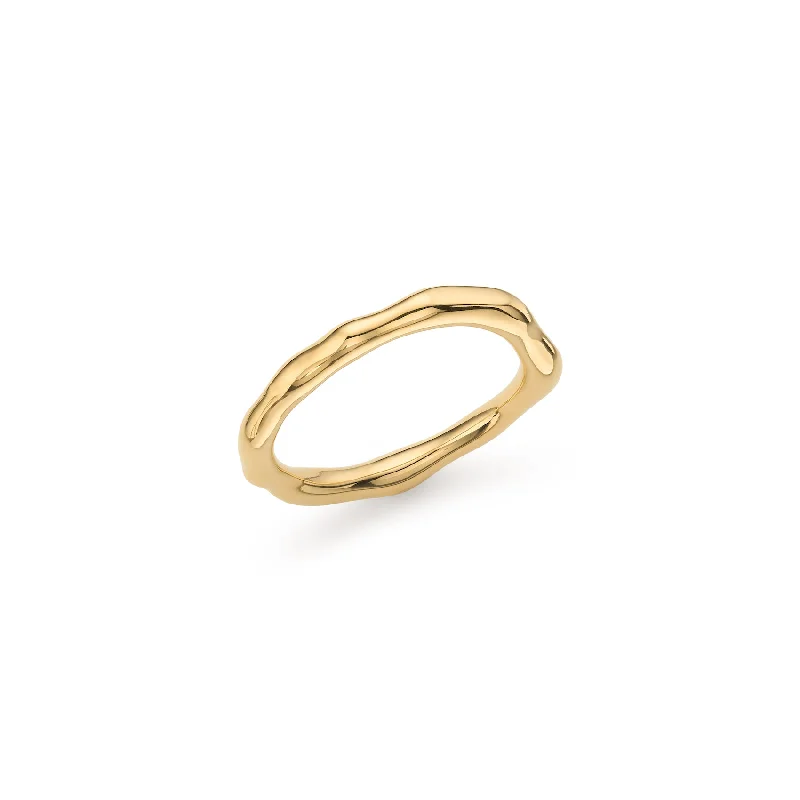 Clearance Sale On High-End Jewelry Collections Molten Ring (Gold)