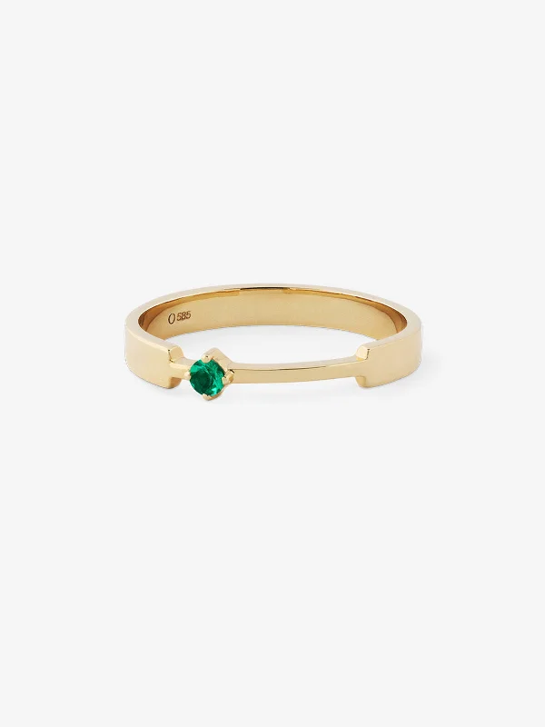 Elegant Jewelry, Exclusive Prices – Shop Now Emerald 0.06 14K Gold, Whitegold or Rosegold Ring w. Emerald Elegant Jewelry, Exclusive Prices – Shop Now Emerald 0.06 14K Gold, Whitegold or Rosegold Ring w. Emerald