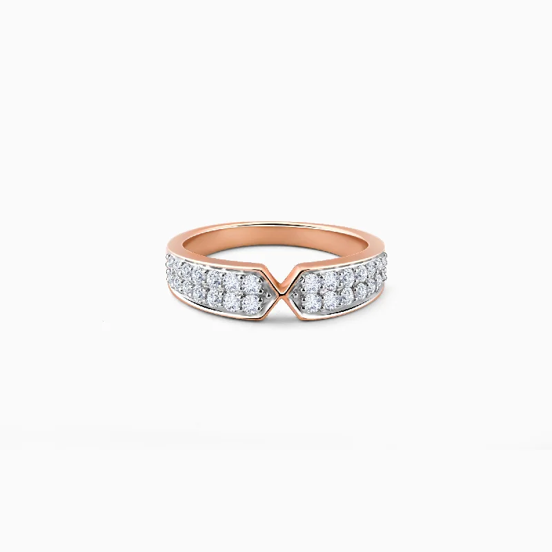 Luxury Jewelry Now At Special Promotional Rates Rose Gold Amalthea Diamond Ring