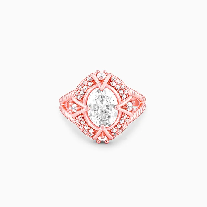 Bestselling Jewelry At Special Promotional Rates Rose Gold Charmante Ring