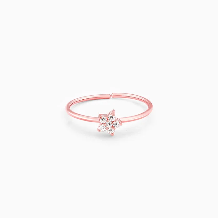 Limited-Time Offer On Premium Jewelry Collections Rose Gold Star Constellation Ring Limited-Time Offer On Premium Jewelry Collections Rose Gold Star Constellation Ring