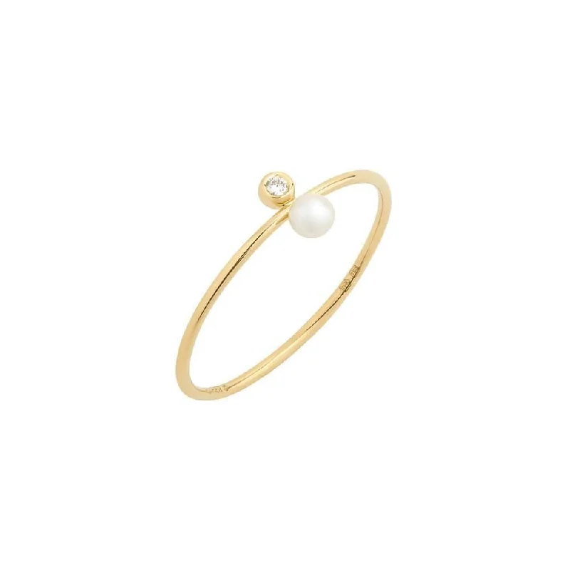 Flash Sale On Stunning Jewelry – Don't Miss Out Astra Moonlight 18K Gold Ring w. Pearl Flash Sale On Stunning Jewelry – Don't Miss Out Astra Moonlight 18K Gold Ring w. Pearl