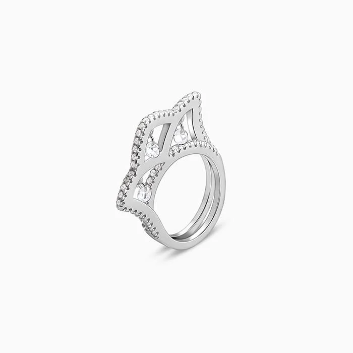 Trending Jewelry Styles Now At Limited-Time Discounts Silver Regal Crown Ring