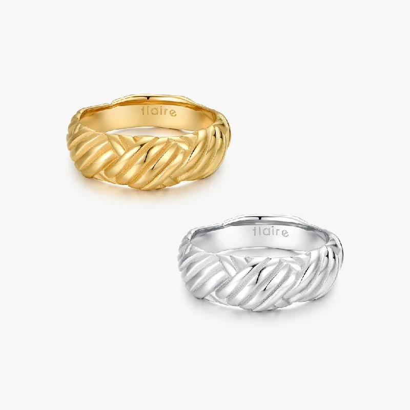 Textured Dome Ring (Greek Inspired Collection)