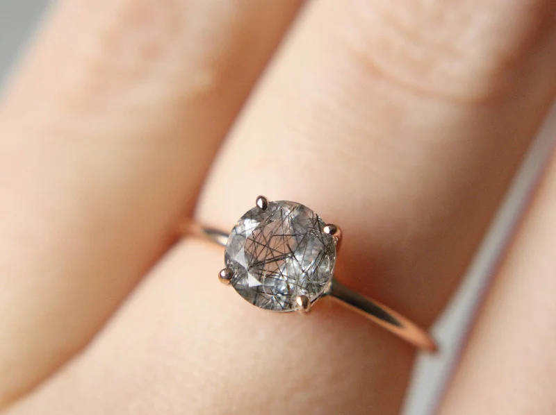 Luxury Jewelry At Budget-Friendly Prices – Grab Yours Now Tourmalinated Quartz Ring Luxury Jewelry At Budget-Friendly Prices – Grab Yours Now Tourmalinated Quartz Ring
