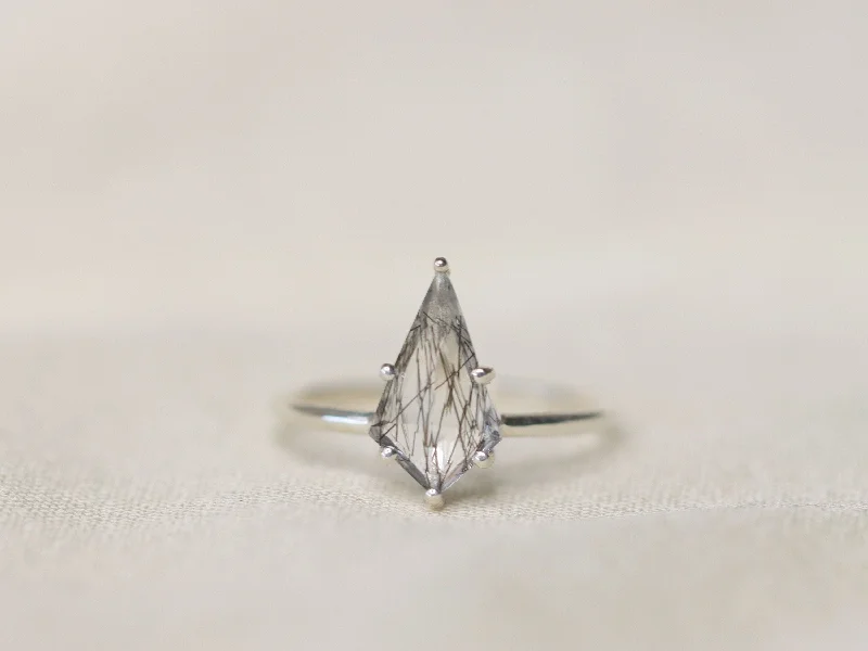 Best Jewelry Sale Prices – Limited-Time Offer Tourmalinated Quartz Kite Ring