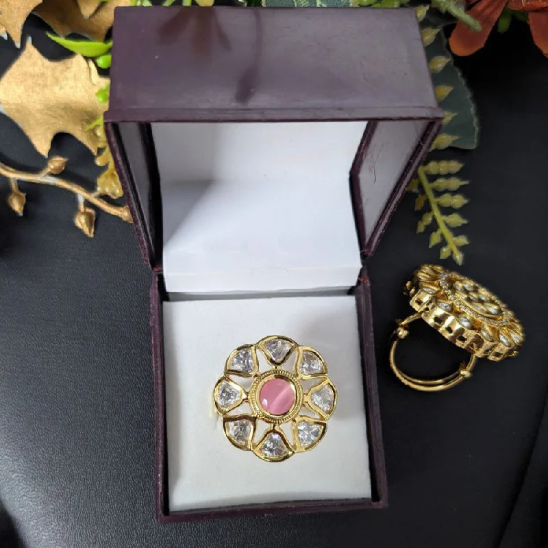 The Biggest Jewelry Sale Of The Year Is Here Aamrapali Gold Plated Kundan Ring (1 Piece Only) The Biggest Jewelry Sale Of The Year Is Here Aamrapali Gold Plated Kundan Ring (1 Piece Only)
