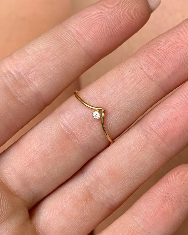 Elegant Jewelry At Unbeatable Prices – Shop Today CZ Chevron Ring